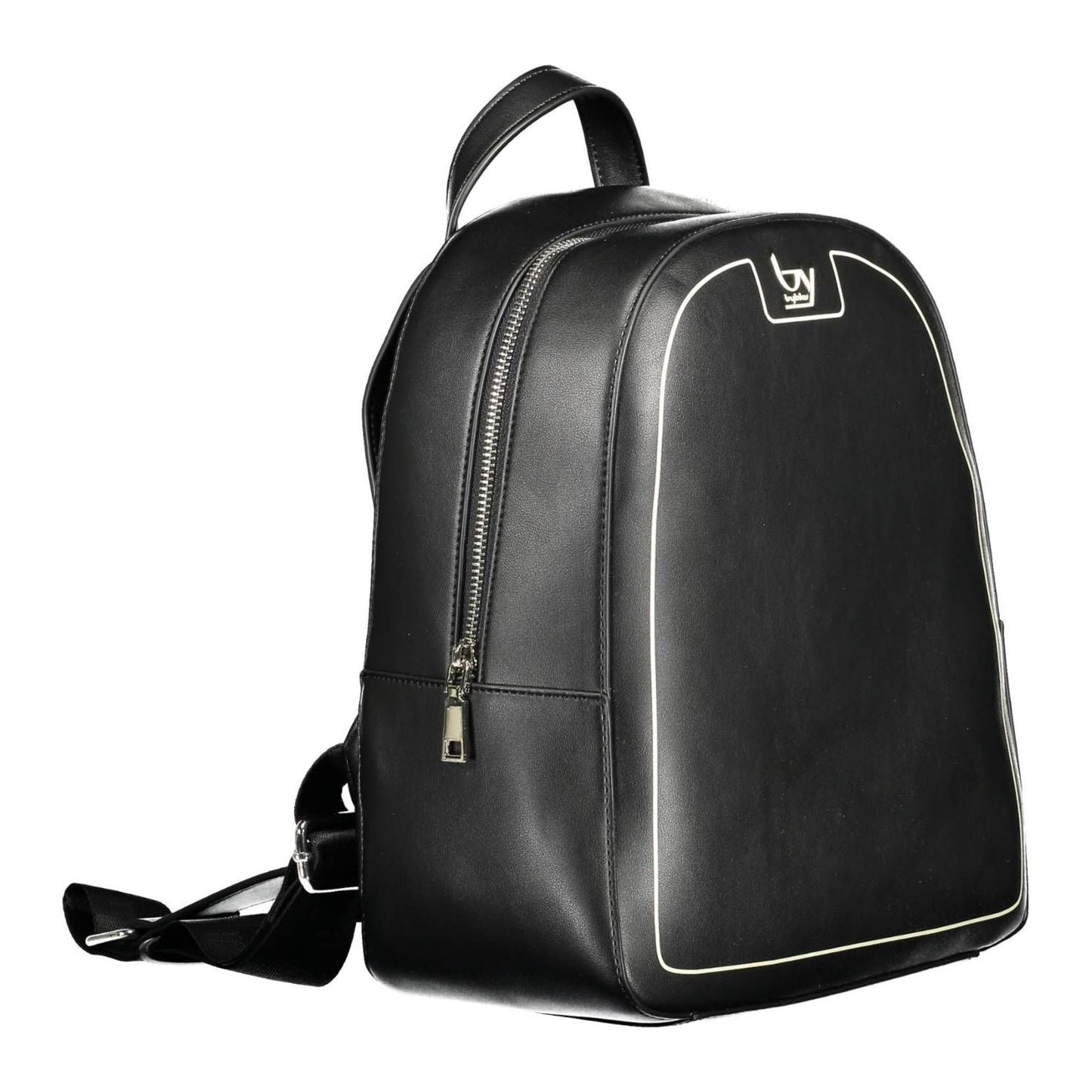 BYBLOS Black Polyethylene Women Backpack BYBLOS