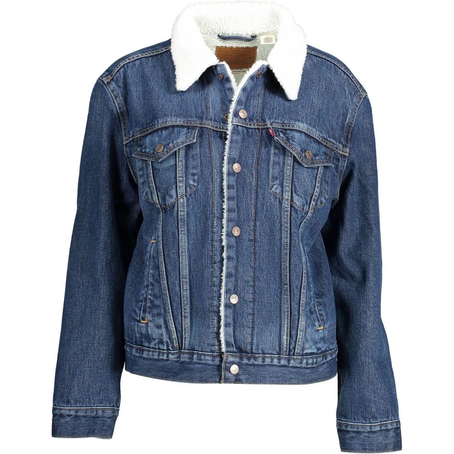 Levi's Blue Cotton Women Jacket Levi's