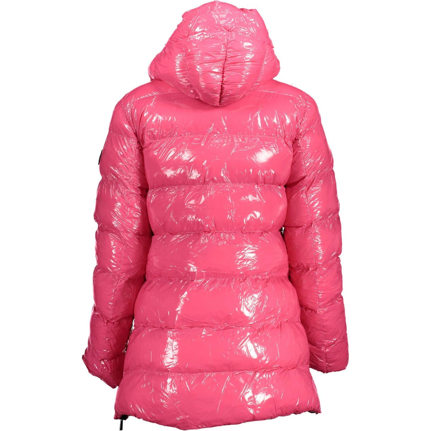 U.S. POLO ASSN. Pink Polyester Women Jacket U.S. POLO ASSN.