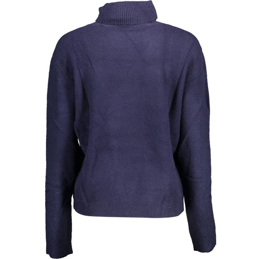 U.S. POLO ASSN. Blue Acrylic Women Sweater U.S. POLO ASSN.