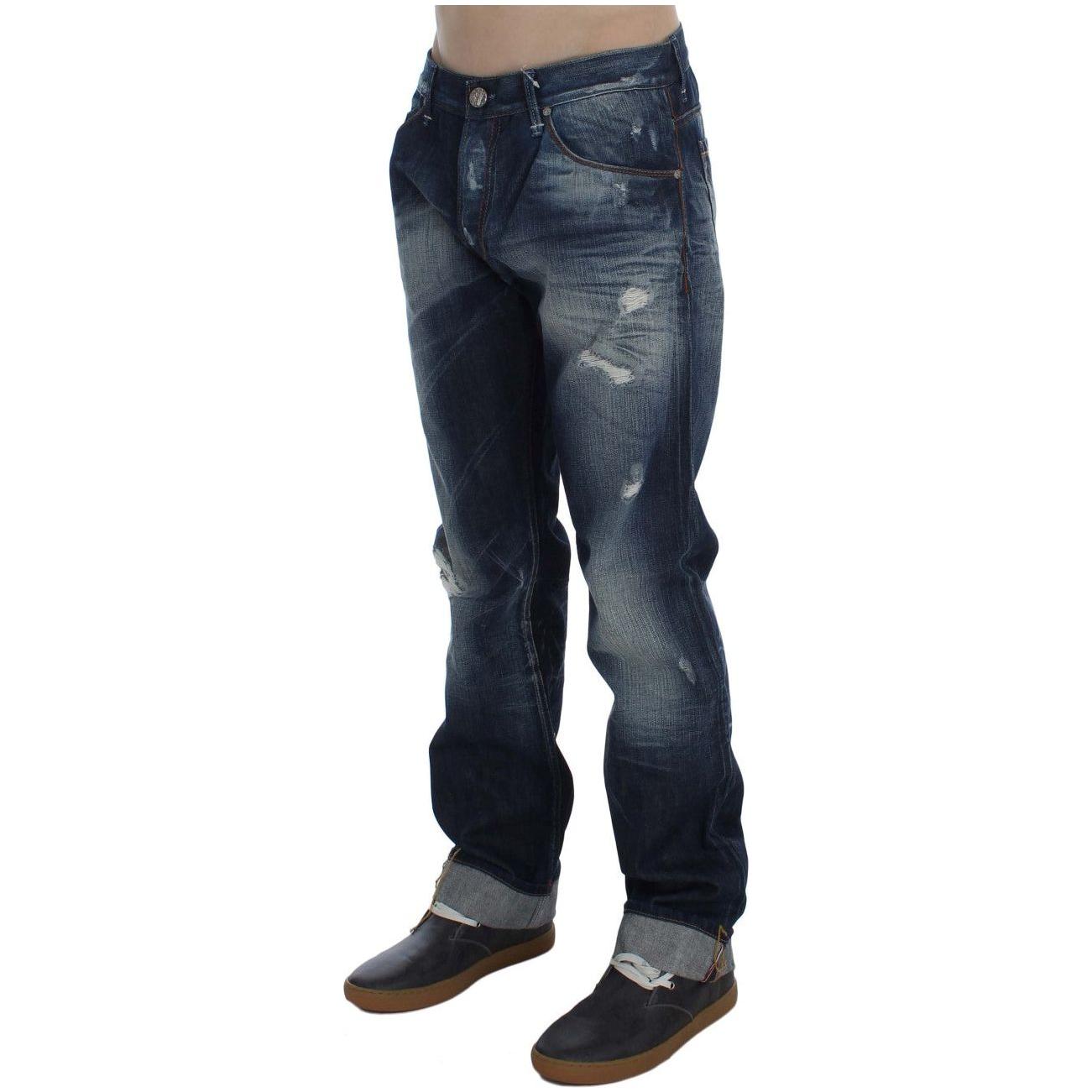 Acht Authentic Regular Fit Blue Wash Jeans Acht