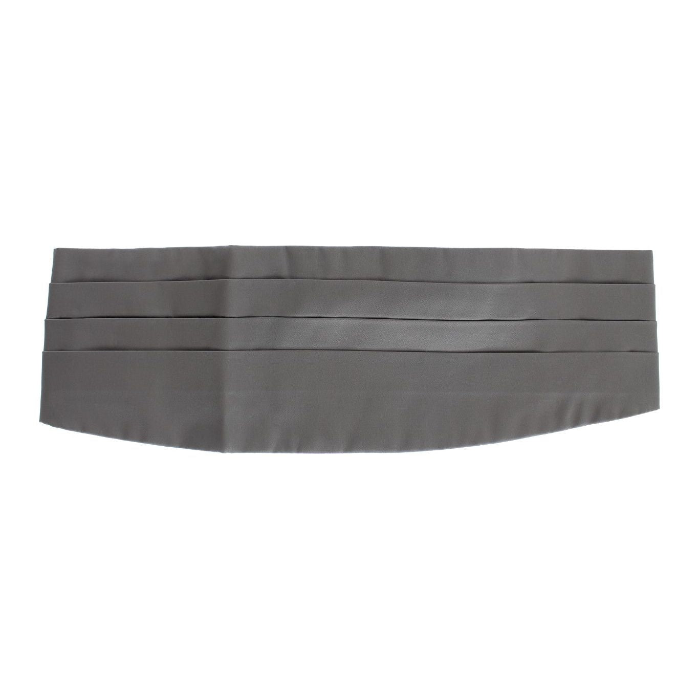 Dolce & Gabbana Elegant Silk Gray Cummerbund Dolce & Gabbana