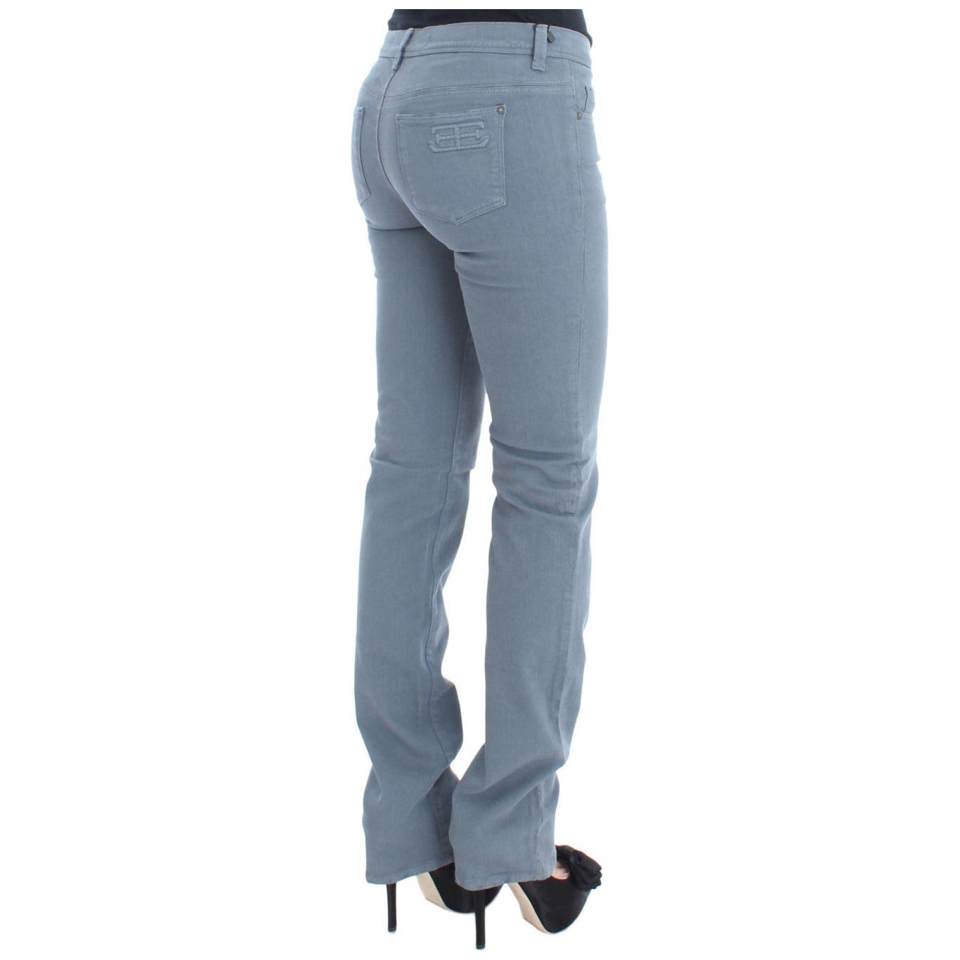 Ermanno Scervino Chic Slim Fit Bootcut Denim Indulgence Jeans & Pants Ermanno Scervino