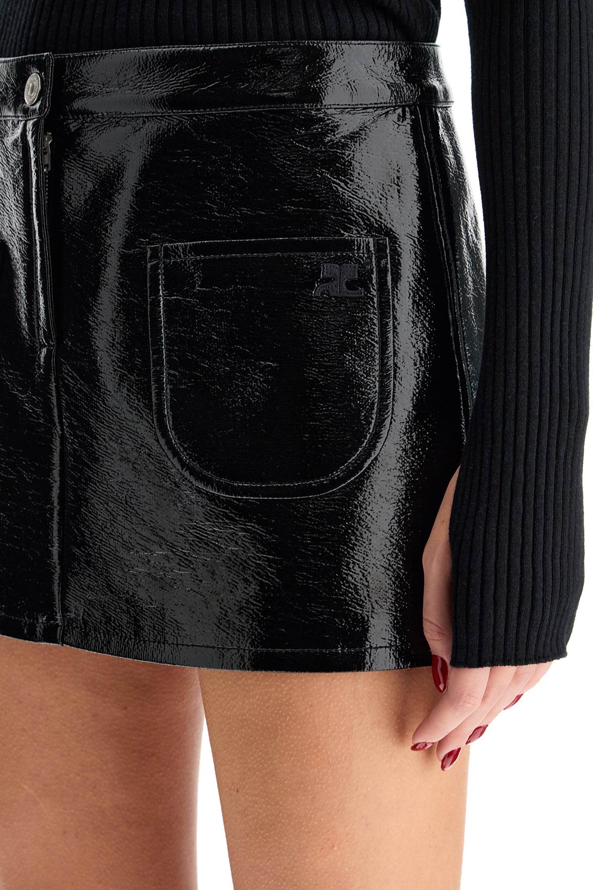 Courreges mini skirt with pockets Skirts Courreges