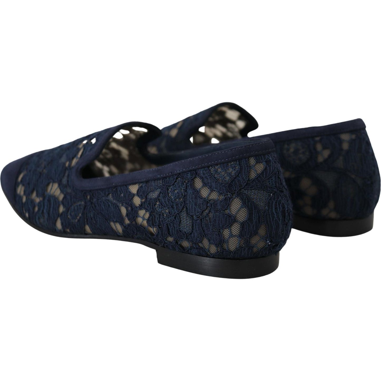 Dolce & Gabbana Elegant Blue Loafers Flats - Summer Chic Dolce & Gabbana