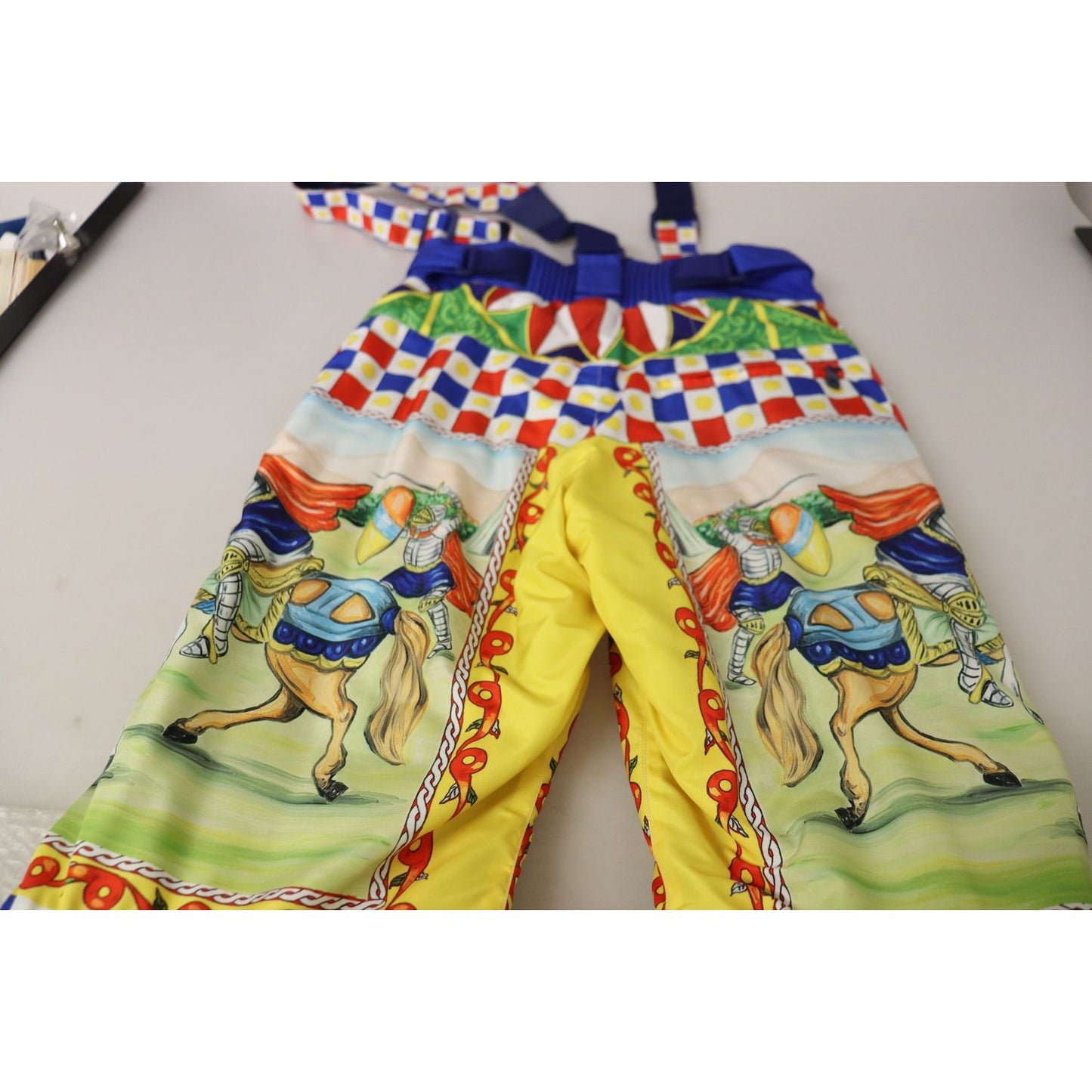 Dolce & Gabbana Multicolor High Waist Snow Pants Dolce & Gabbana