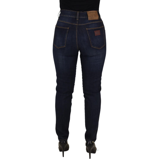 Dolce & Gabbana Elevate Your Denim Game with High Waist Skinny Jeans Dolce & Gabbana