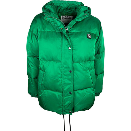 Comme Des Fuckdown Chic Padded Down Jacket with Hood Comme Des Fuckdown