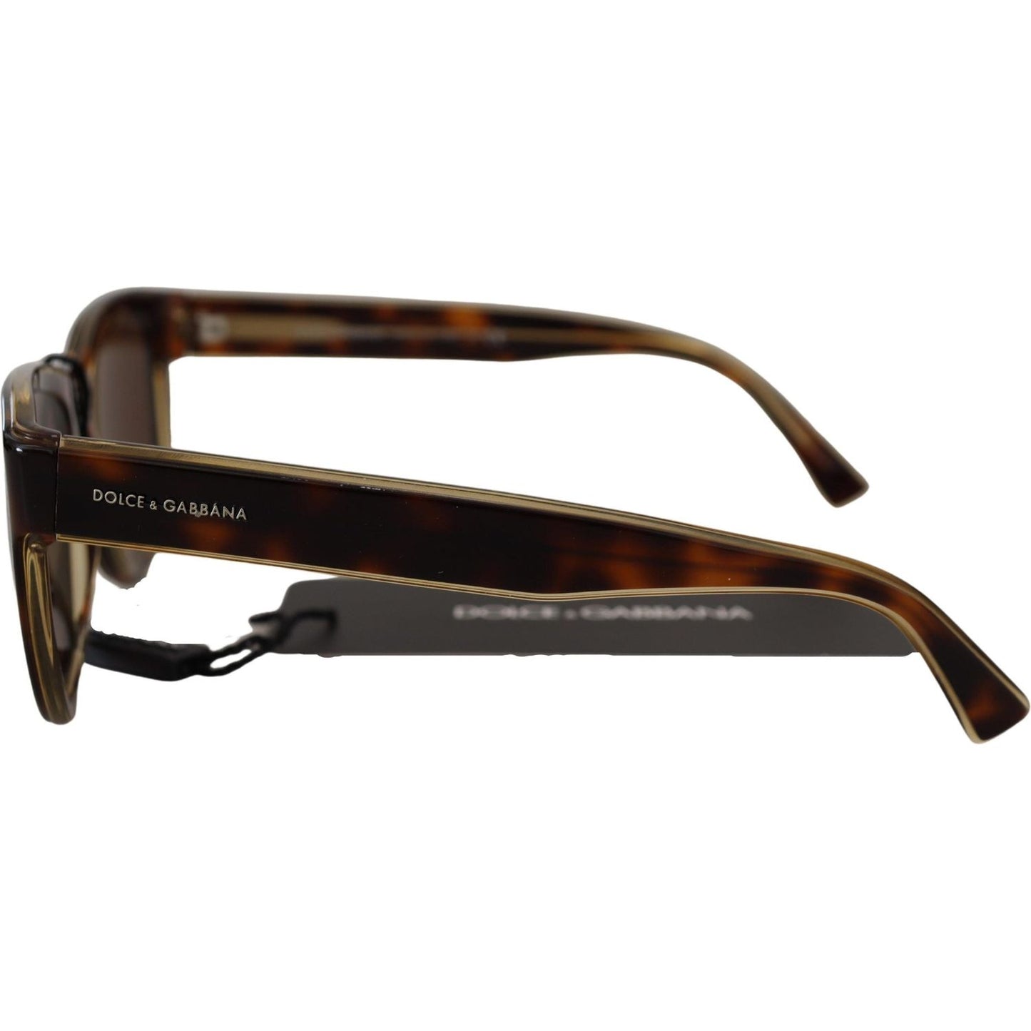 Dolce & Gabbana Chic Unisex Brown Acetate Sunglasses Dolce & Gabbana