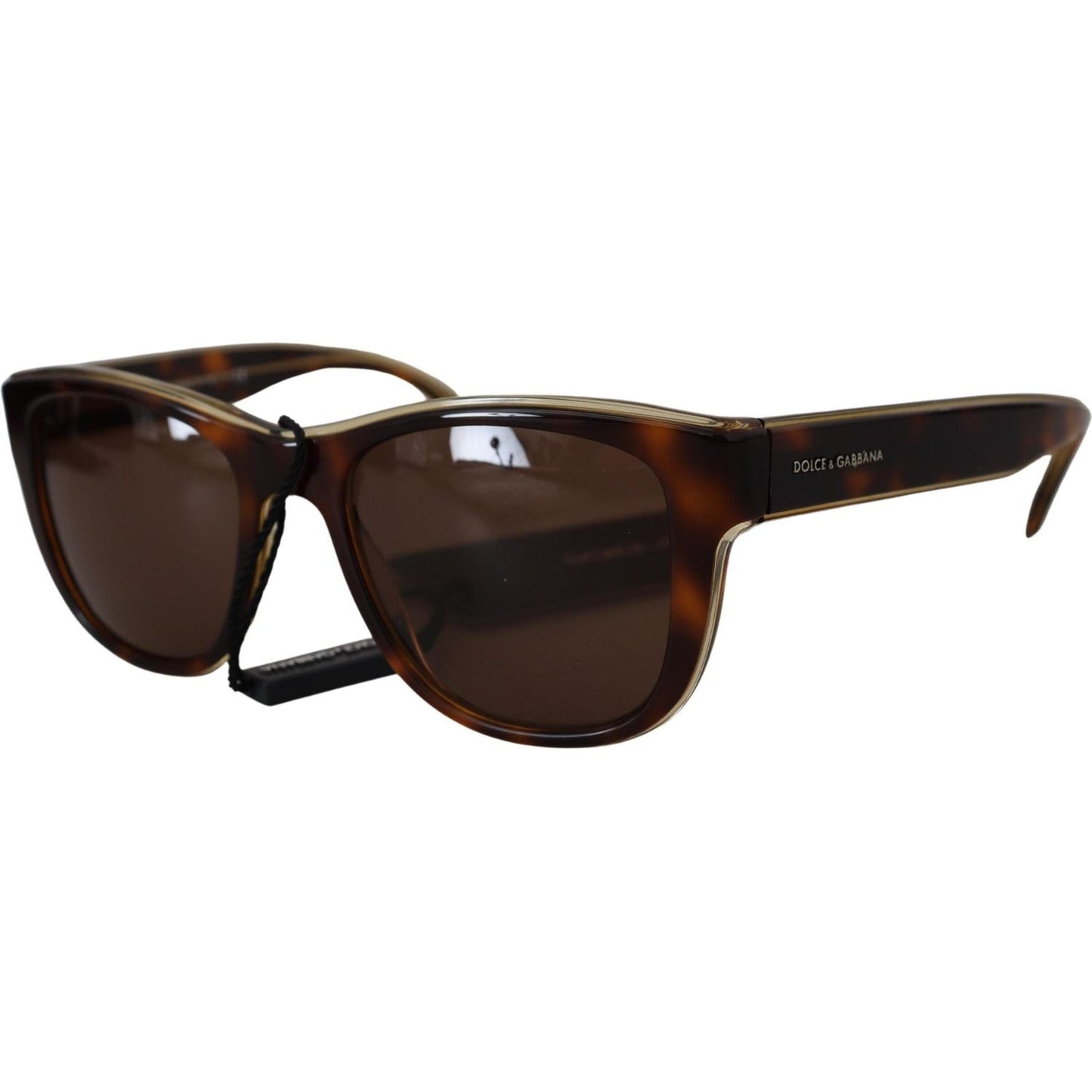 Dolce & Gabbana Chic Unisex Brown Acetate Sunglasses Dolce & Gabbana