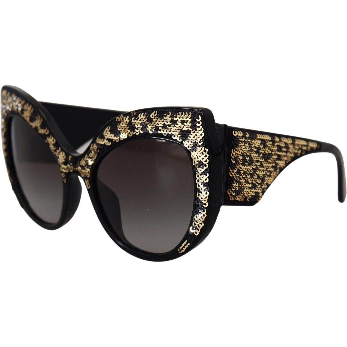 Dolce & Gabbana Butterfly Polarized Sequin Sunglasses Dolce & Gabbana