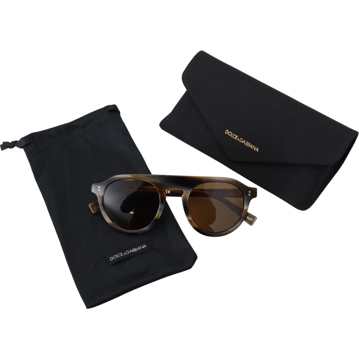 Dolce & Gabbana Timeless Tortoiseshell Unisex Sunglasses Dolce & Gabbana