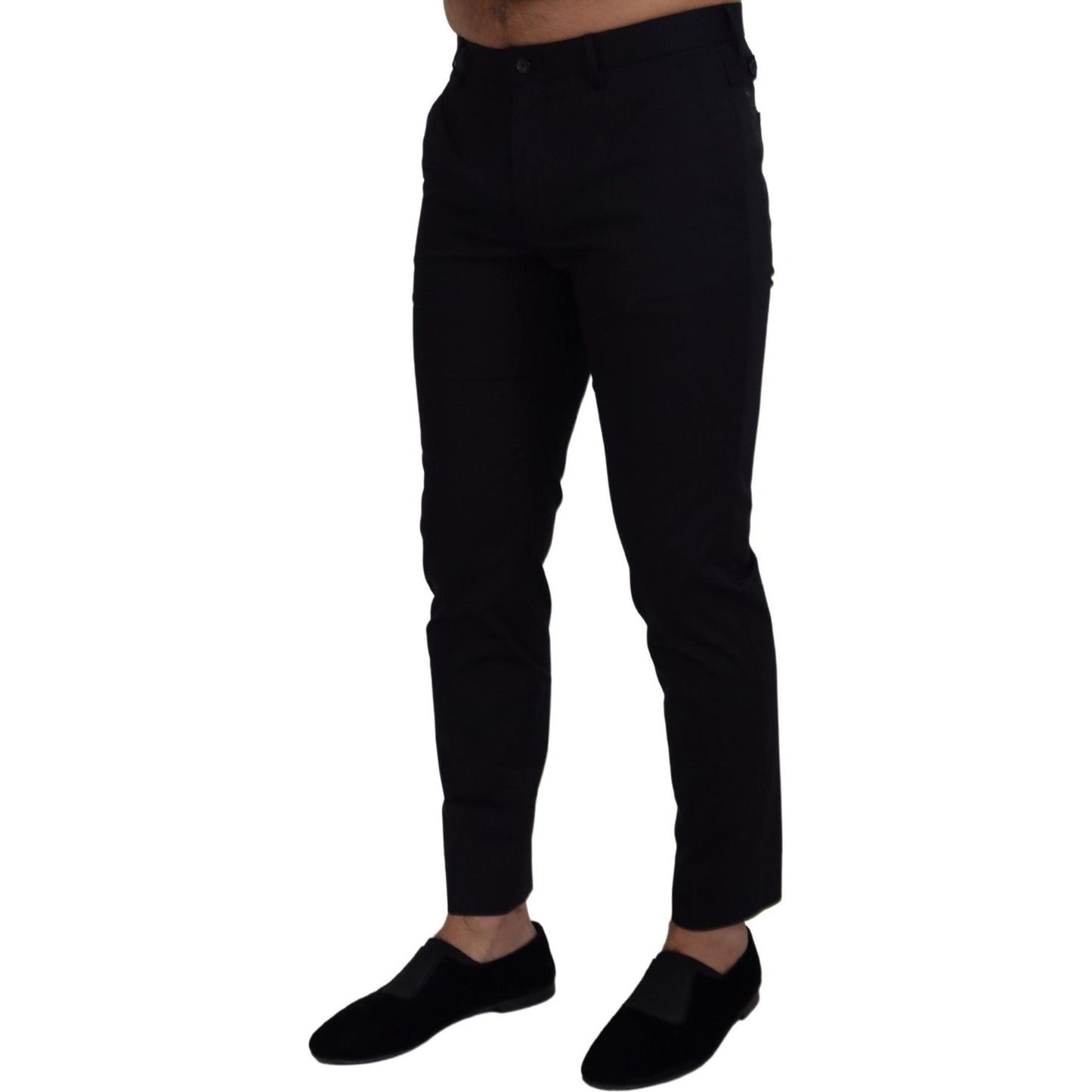 Dolce & Gabbana Elegant Slim Fit Chinos Dress Pants Dolce & Gabbana