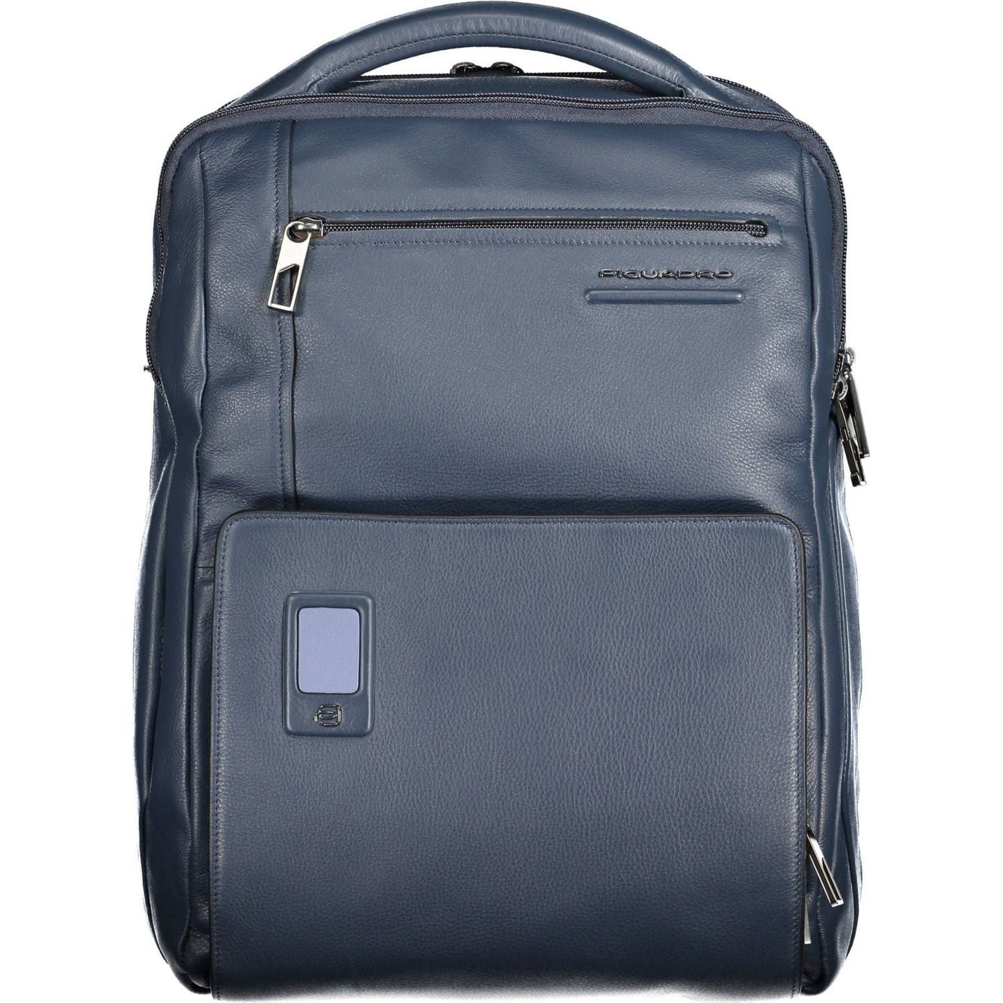 Piquadro Blue Leather Men Backpack Piquadro