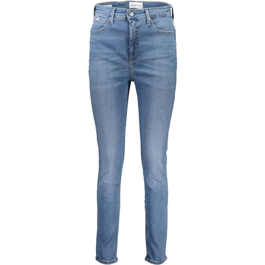 Calvin Klein Light Blue Cotton Women Jeans