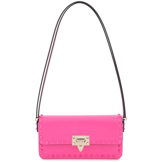 Valentino Garavani rockstud23 east-west leather shoulder bag