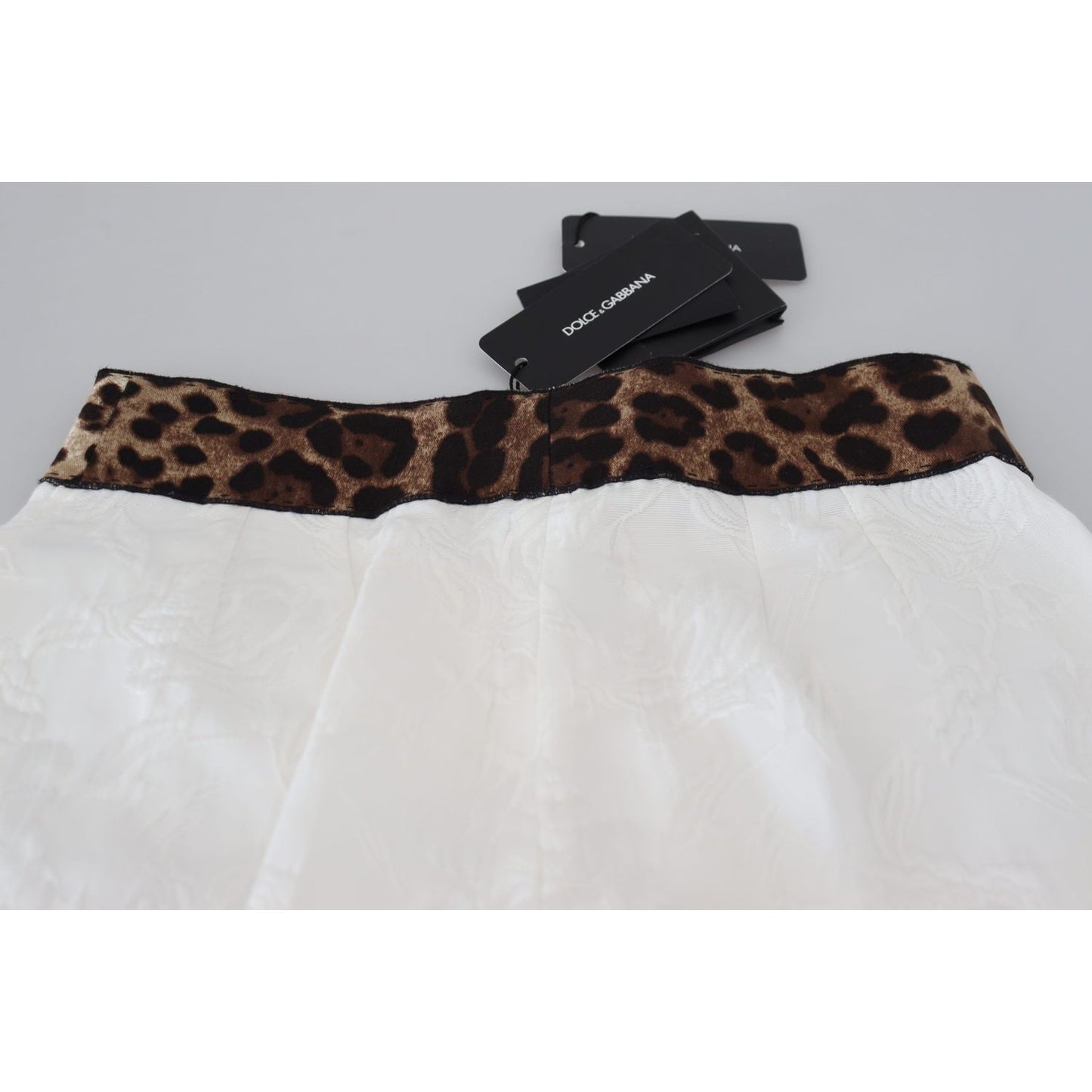 Dolce & Gabbana Elegant Leopard Print Pants for Sophisticated Style Dolce & Gabbana