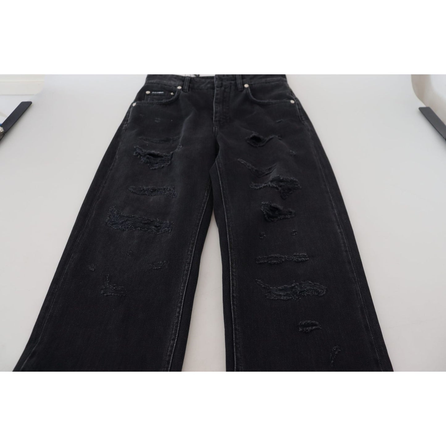 Dolce & Gabbana Chic Black Denim Pants - Elevate Your Wardrobe Dolce & Gabbana