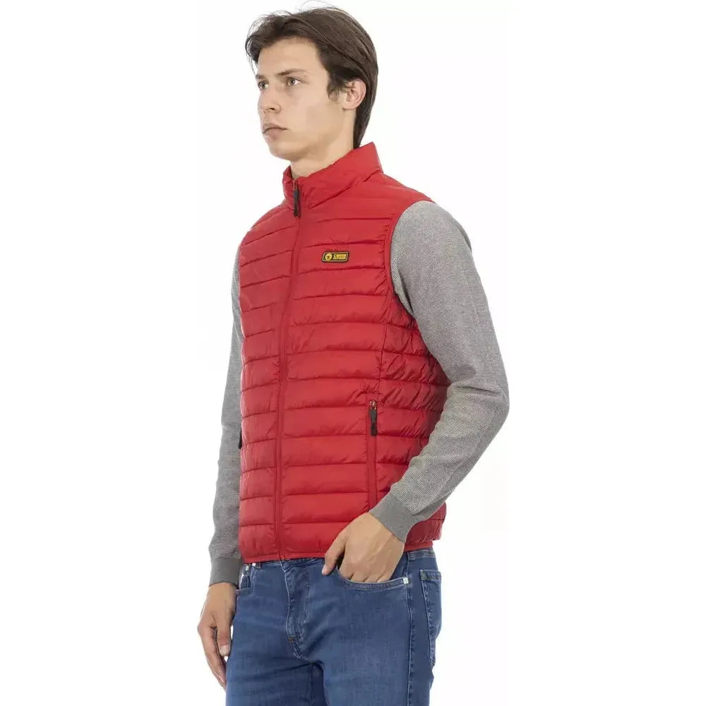 Ciesse Outdoor Red Polyester Men Jacket Ciesse Outdoor