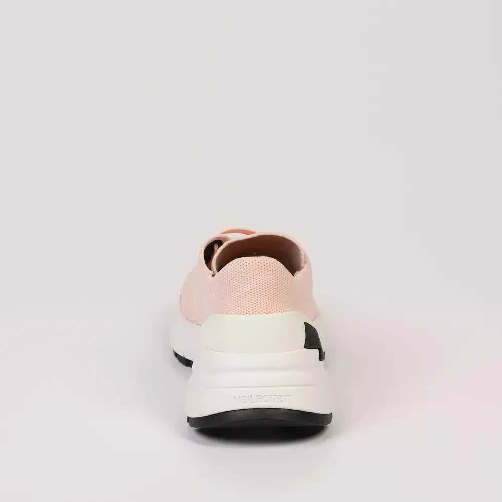 Neil Barrett Pink Textile Men Sneaker Neil Barrett