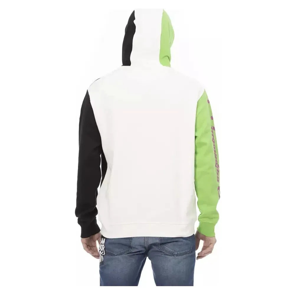 Automobili Lamborghini White Cotton Men Sweater Automobili Lamborghini