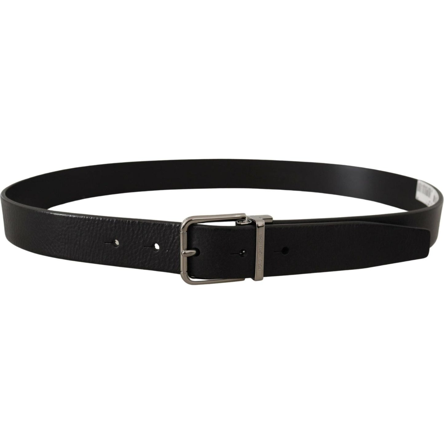 Dolce & Gabbana Elegant Black Leather Belt Dolce & Gabbana