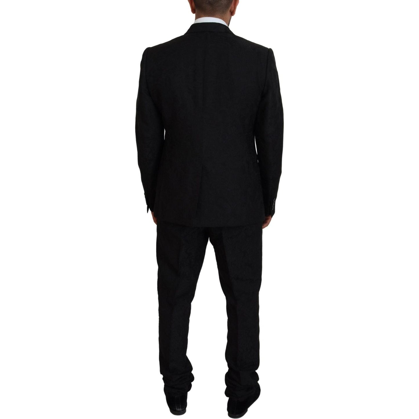 Dolce & Gabbana Black Martini Slim Fit Designer Suit Dolce & Gabbana