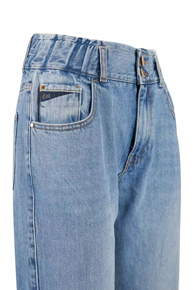 Yes Zee Blue Cotton Women's Jean