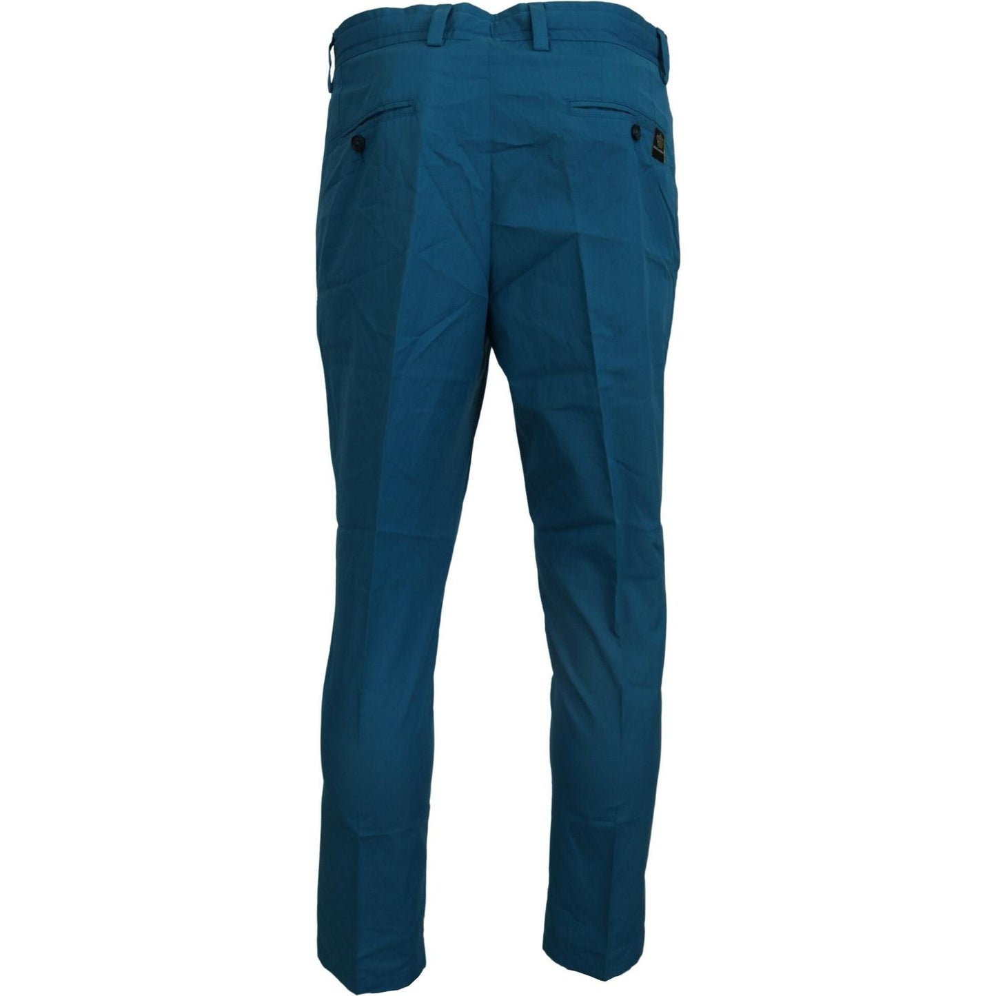 Dolce & Gabbana Casual Blue Chinos Trousers Pants Dolce & Gabbana