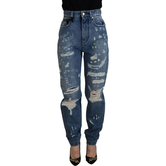 Dolce & Gabbana Elegant High Waist Skinny Jeans Dolce & Gabbana