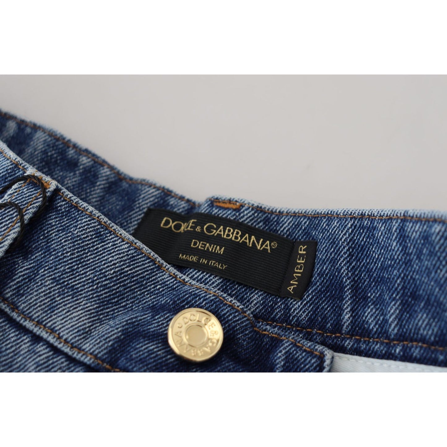 Dolce & Gabbana Elegant High Waist Skinny Jeans Dolce & Gabbana