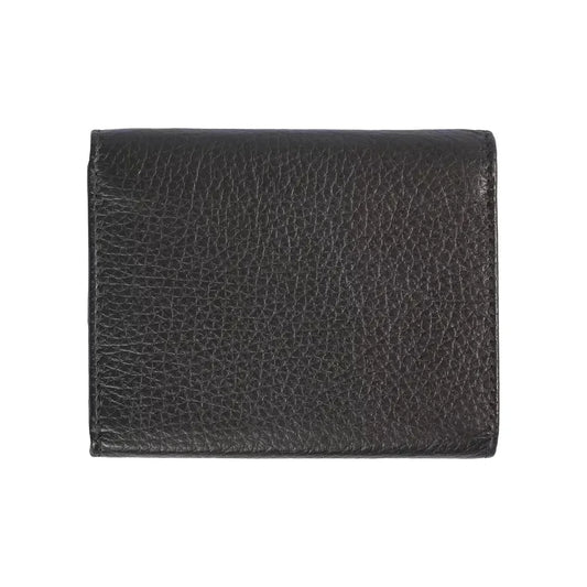 Trussardi Black Leather Women Wallet Trussardi