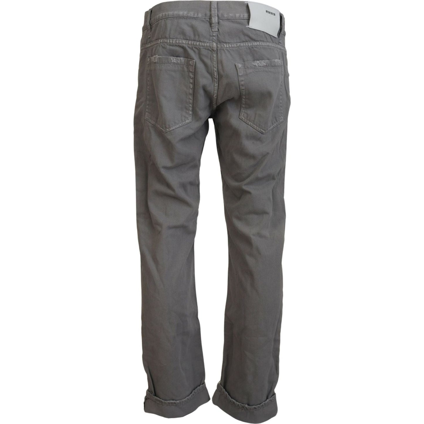 Acht Sleek Regular Denim Gray Jeans Acht