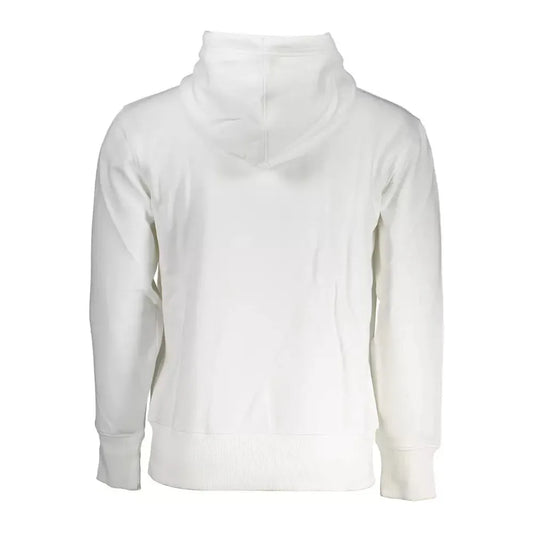 Calvin Klein White Cotton Men Sweater Calvin Klein