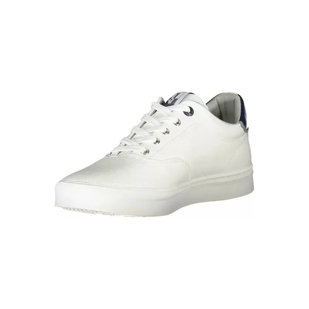 Napapijri White Polyester Men Sneaker Napapijri