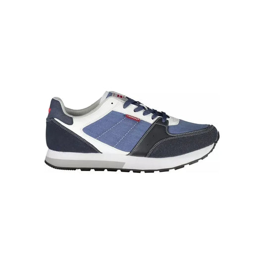 Carrera Blue Eco Leather Men Sneaker Carrera