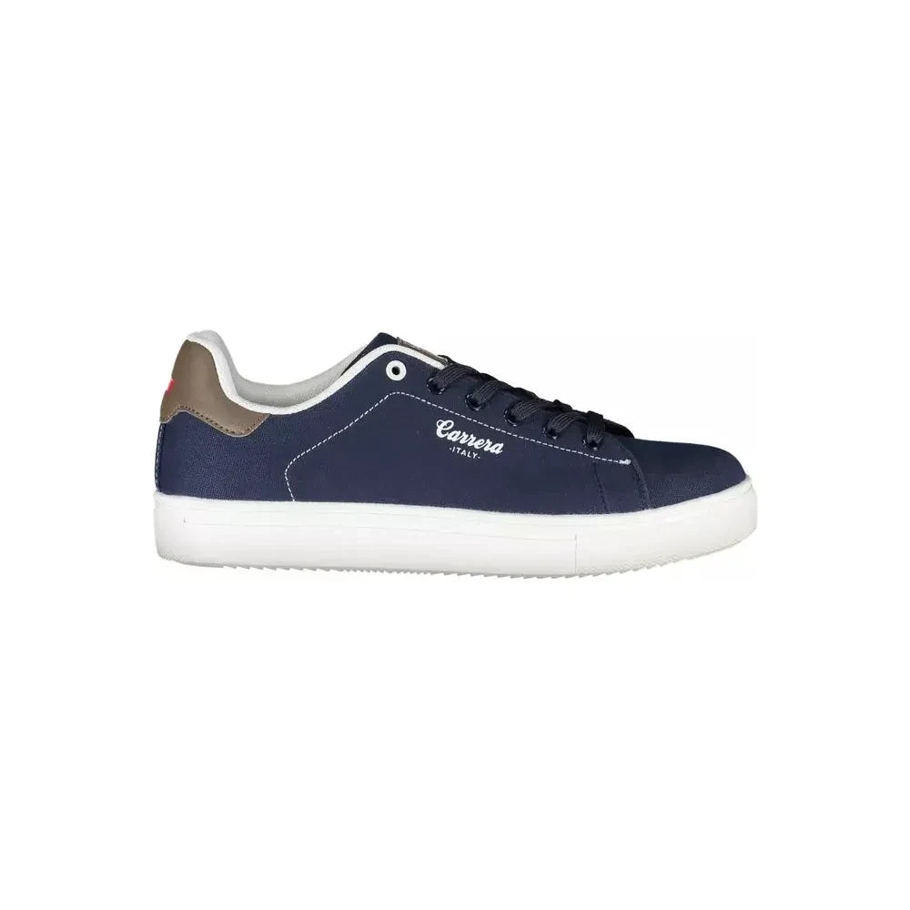 Carrera Blue Eco Leather Men Sneaker Carrera