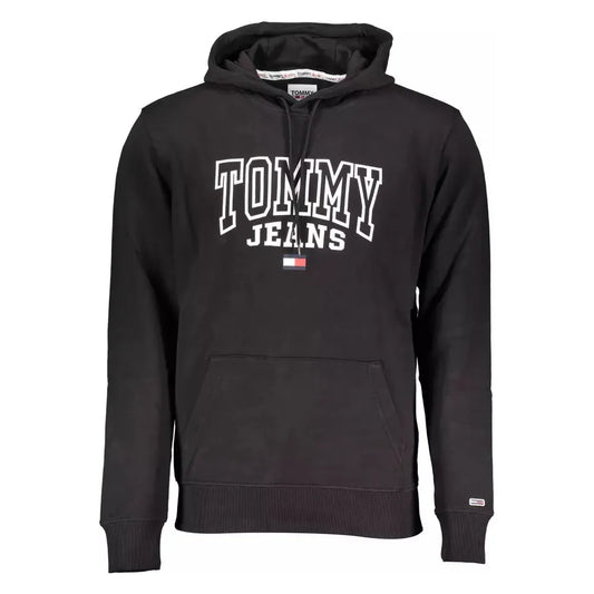 Tommy Hilfiger Black Cotton Men Sweater Tommy Hilfiger