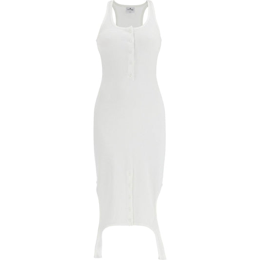 Courreges pleat dress with midi length