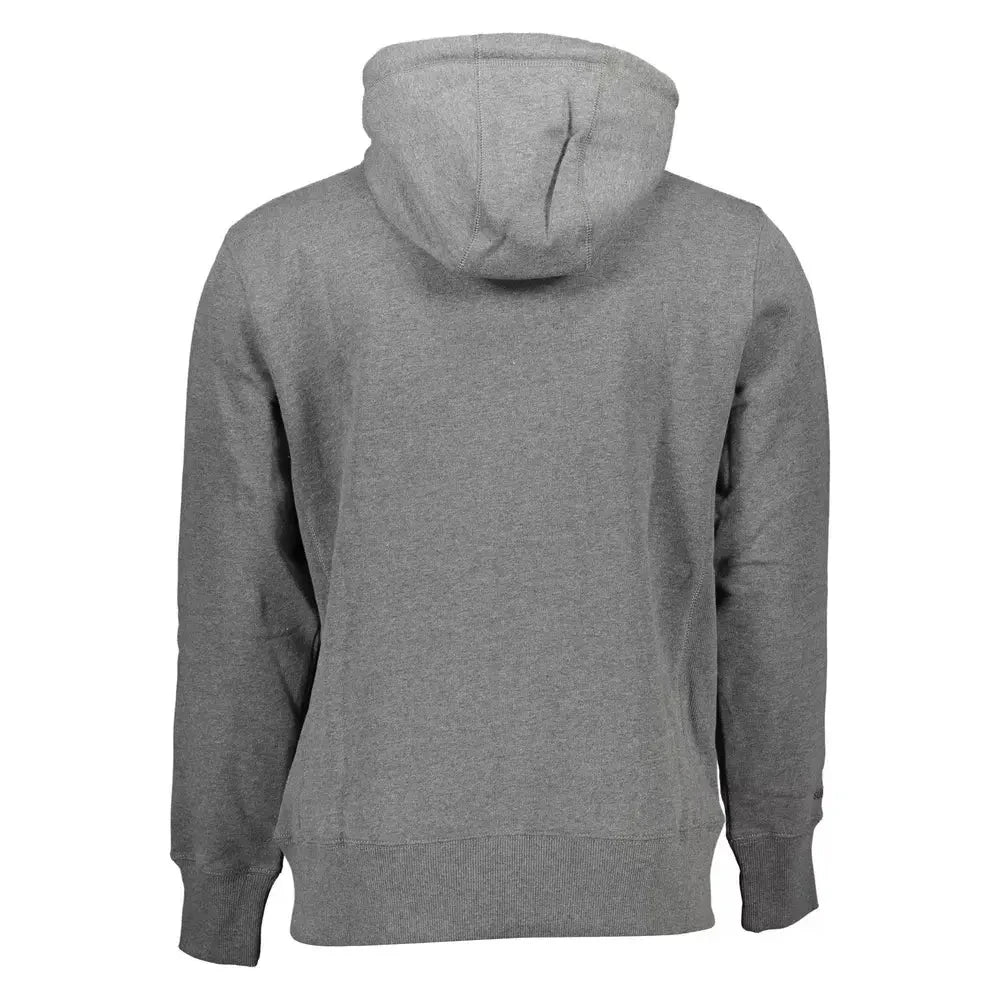 Superdry Gray Cotton Men Sweater Superdry