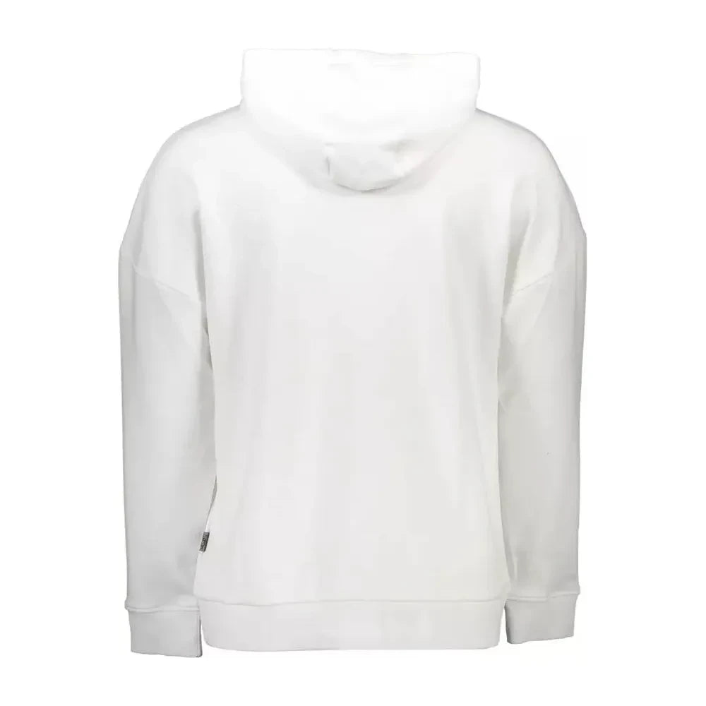 Plein Sport White Cotton Men Sweater Plein Sport