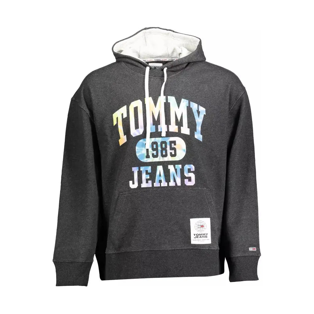 Tommy Hilfiger Black Cotton Men Sweater Tommy Hilfiger