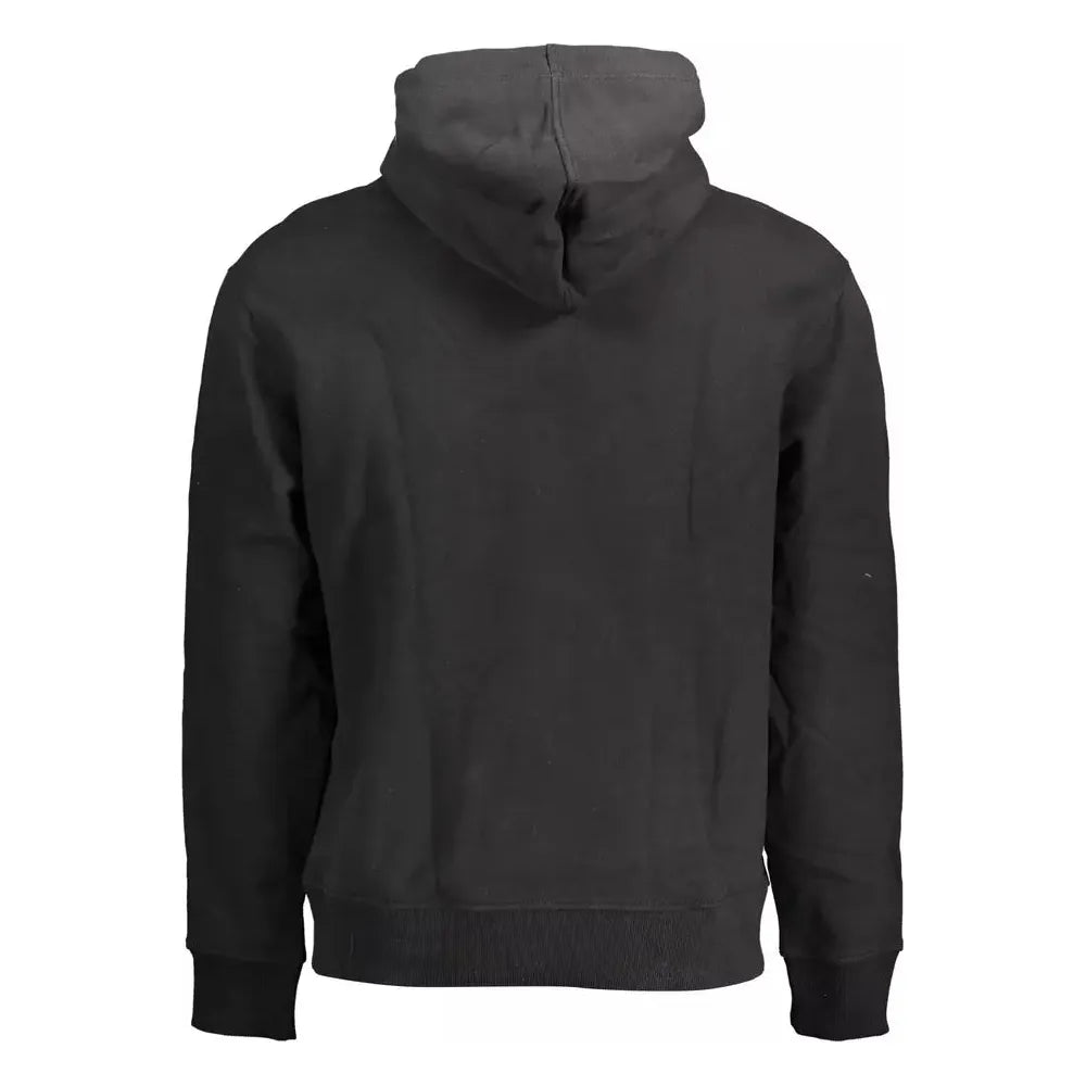 Calvin Klein Black Cotton Men Sweater Calvin Klein