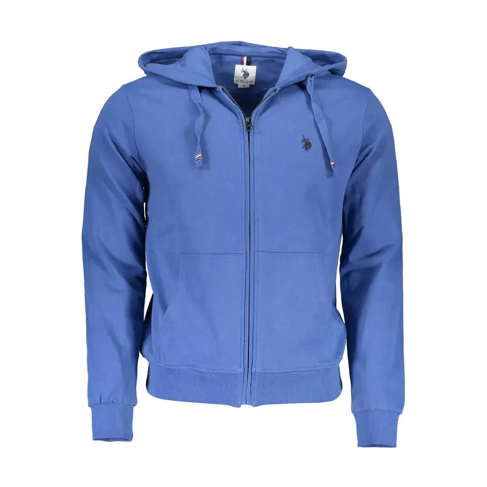 U.S. POLO ASSN. Blue Cotton Men Sweater U.S. POLO ASSN.