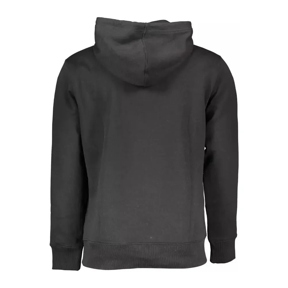 Calvin Klein Black Cotton Men Sweater Calvin Klein