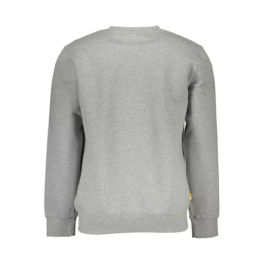 Timberland Gray Cotton Men Sweater Timberland