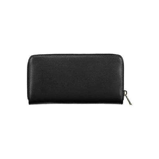 Tommy Hilfiger Black Polyethylene Women Wallet Tommy Hilfiger