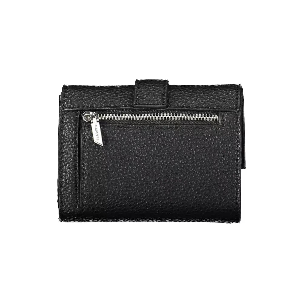 Calvin Klein Black Polyester Women Wallet Calvin Klein