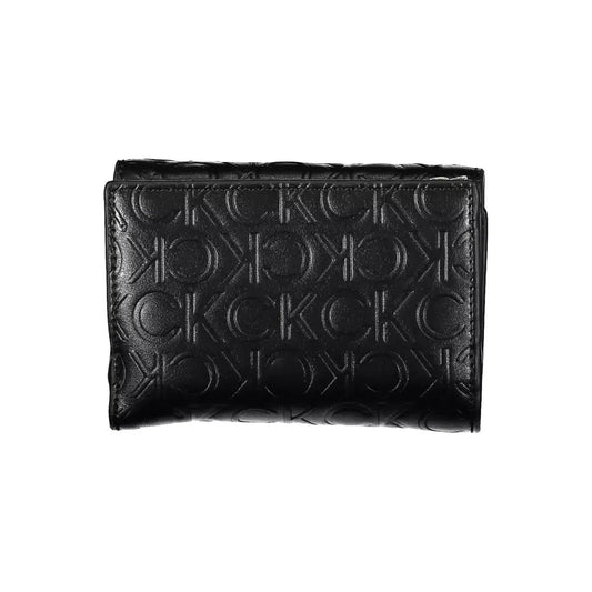 Calvin Klein Black Polyethylene Women Wallet Calvin Klein