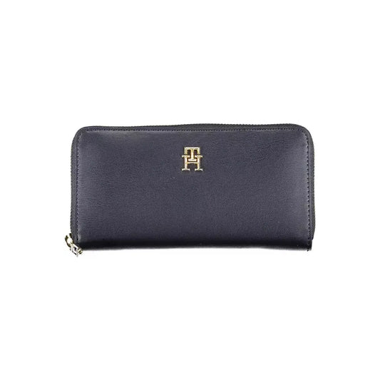 Tommy Hilfiger Blue Polyethylene Women Wallet Tommy Hilfiger